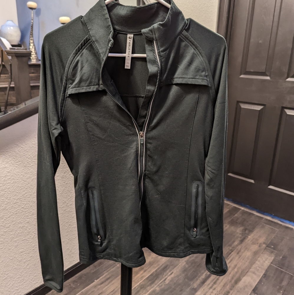 Dark green fabletics Sweater